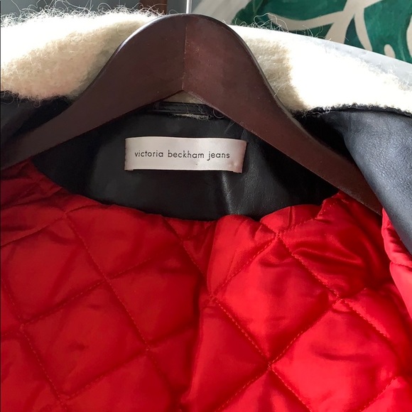 Victoria Beckham Leather Biker Jacket - Picture 3 of 7